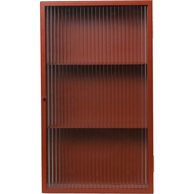 Ferm Living Nástěnná skříňka Haze, Oxide Red, 1104267632
