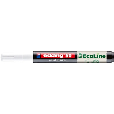 edding 50 EcoLine D10 бял лаков маркер 7580259005 (7580259005)
