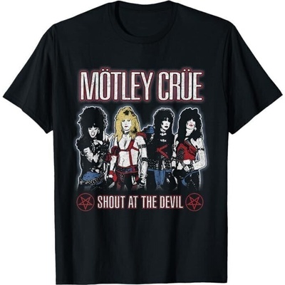 Mötley Crüe Shout at the Devil Black L Риза (MOTTEE40MB03)