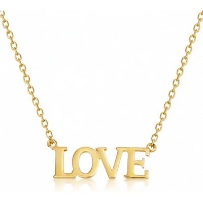Sofia Zlatý náhrdelník LOVE NB9NBG-0031