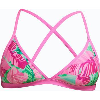 Funkita Горнище на бански костюм Funkita Tri Top tropic palm