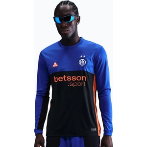 Nike Мъжка футболна фланелка с дълъг ръкав Nike Inter Milan Stadium SE hyper blue/black/safety orange