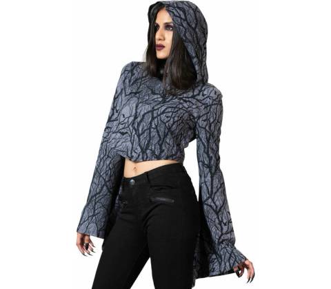 KILLSTAR Hexmoon Cropped černá