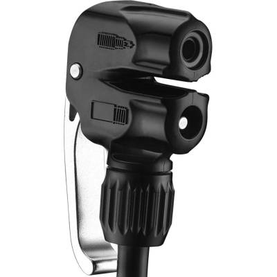 Hlavica na dielenskú pumpu Lezyne Dual Valve pump head - black uni