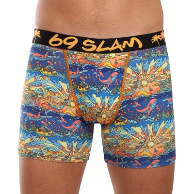 69slam Мъжки боксерки 69SLAM DYSTOPIA 69slam | Mnogotsveten | МЪЖЕ | XL