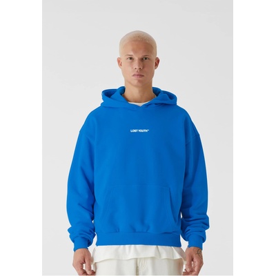 Urban Classics Суичър LY HOODY - CHAOS cobalt blue XXLUB-LY202-01495 - Бял, размер M