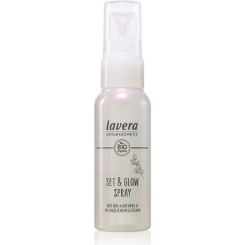 Lavera Set & Glow Spray спрей за фиксация за озаряване на лицето 50ml