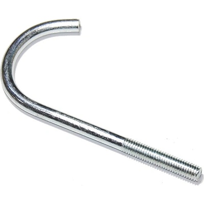 Hák na střešní krytinu tvar J, M8x100mm, Zn – Sleviste.cz