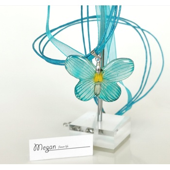 Meganflo Синя пеперуда колие