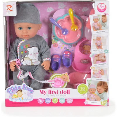 Tutu love Кукла 31cm пишкаща с обувки, гърне, прибори 8280 (108397)