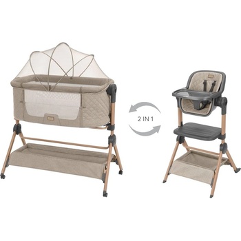 Kikka boo 2в1 Мини кошара + Стол за хранене Sleat Me (kikka-31003020110)