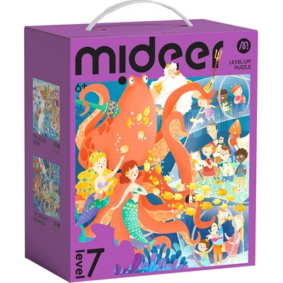 Mideer LEVEL UP! 08 Pieseň oceánu 2v1 208 a 252 dielov