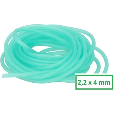 Hadička na olej - mazání 2T skútrů - 2,2 x 4 mm - průhledná /10 cm | Zboží Auto
