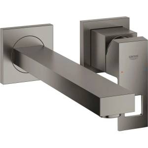 GROHE Eurocube M вграден смесител за умивалник, антрацит, твърд графит, без скрито тяло (23447AL0)