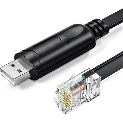 W-STAR W-Star Redukce USB/RJ45, 1,5m, console cable RS232, CCRJ45RS232 CCRJ45RS232 – Zboží Živě
