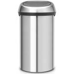 Brabantia Кош за отпадъци Brabantia - Touch Bin, 60 l, Matt Steel (647245)