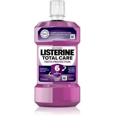 Listerine Total Care Teeth Protection pro kompletní ochranu zubů 6 v 1 80 ml