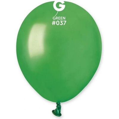 Gemar #037 Balónek metal 13 cm 5 zelený