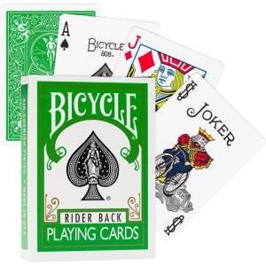 Difatta Карти за игра и фокуси Diffata Bicycle Rider Back, Green