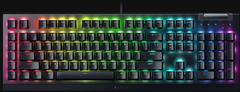Razer BlackWidow V4 X Green Switch US (RZ03-04700100-R3M1)