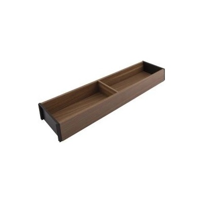 Zásuvkový rám- drevený dizajn, šírka 100mm 450mm Orech Tennessee N01C/CS