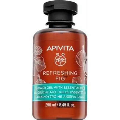 Apivita Refreshing Fig sprchový gel Shower Gel with Essential Oils 250 ml
