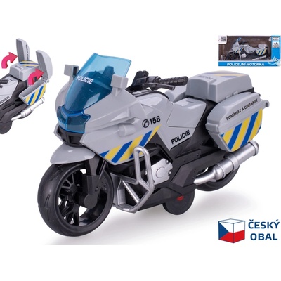 Mikro Motorka policajná CZ 16cm na spätný chod