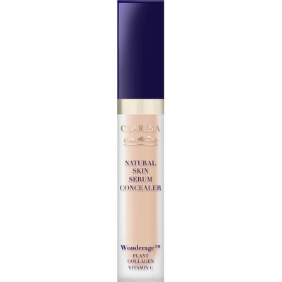 Claresa Natural Skin Serum Korektor sérum s prirodzeným povrchom 1W Light Warm 7 ml