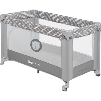 Lionelo Бебешка сгъваема кошара Lionelo - Stefi, сива