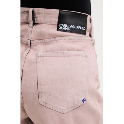 Karl Lagerfeld Jeans къс панталон дамски от деним (B2W10072)