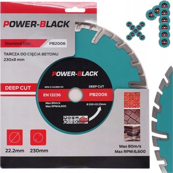 Tagred Diamantový kotouč 230 x 22,2 mm PB2006