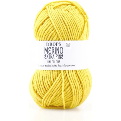 Drops Merino Extra Fine 24 světle žlutá