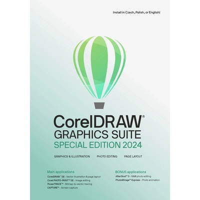 COREL CorelDRAW Graphics Suite Special Edition 2024 CZ/PL ESD
