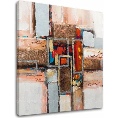 Obraz na plátne ABSTRAKT - 50x50 cm