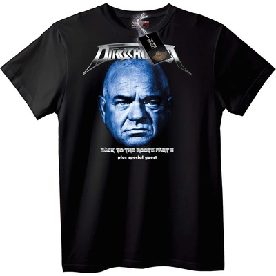 NOONEBRAND Тениска DIRKSCHNEIDER Back to the Roots - S, Black