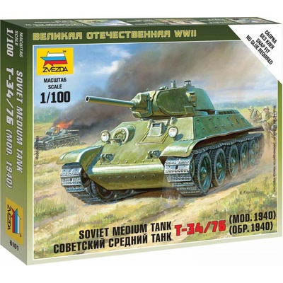 Zvezda T 34/76 1:100