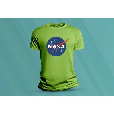 Sandratex dětské bavlněné tričko Nasa 2. lime