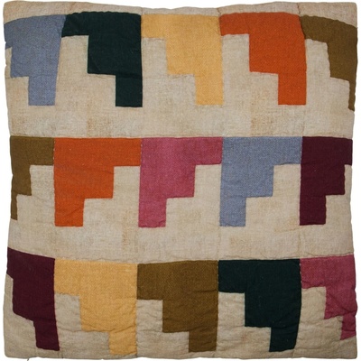 House Doctor Prešívaný Block Multi 50 x 50 cm