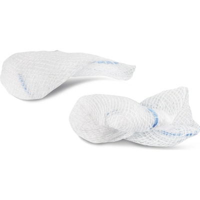 Matopat Matoset – Sterilné gázové tampóny "fazuľka" s RTG niťou 9,5 x 9,5 cm 50 ks