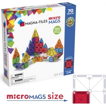 Magna-Tiles microMAGS Deluxe Set 70 ks