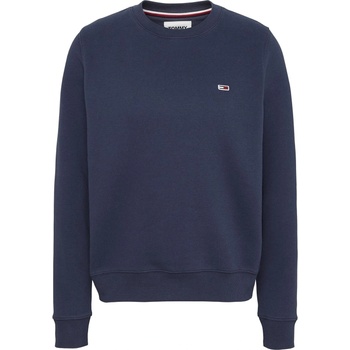 Tommy Hilfiger Поларена блуза Tommy Jeans Regular Fleece Crew Neck Sweater - Twilight Navy