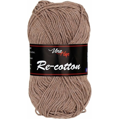 Vlna Hep Re-cotton 81060 středně hnědá