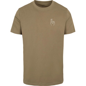 Mister Tee Тениска Easy Sign Tee olive XXLUB-MT1485-00176 - Тъмносив, размер XXL