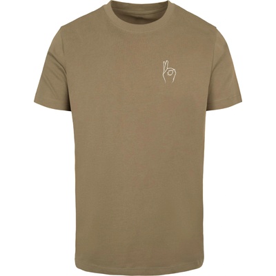 Mister Tee Тениска Easy Sign Tee olive XXLUB-MT1485-00176 - Тъмносив, размер XXL