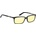 GUNNAR Компютърни очила GUNNAR HAUS Onyx, Amber, Черен (HAU-00101)