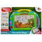 LEAN Toys Magnetic Drawing Board with Stamps