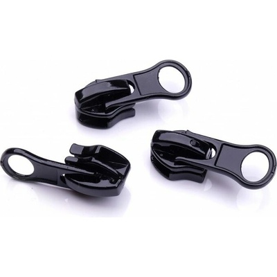 Jezdec voděodolný 7mm autolock na spirálový zip balení 10 kusů