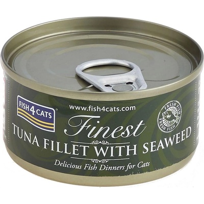 Fish4Dogs Fish4cats Най-добра риба тон и водорасли 70 г