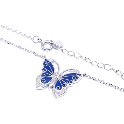 Jan Kos jewellery Stříbrný řetízek s přívěskem 12117763