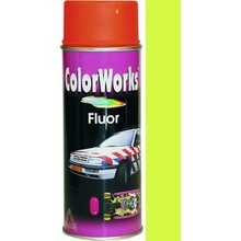 Color Works Fluor 918542 fosforově žlutá nitrocelulózový lak 400 ml